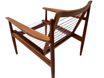 Two Mid-Century Modern Lounge Chairs by Arne Vodder for Glostrup, 1950s